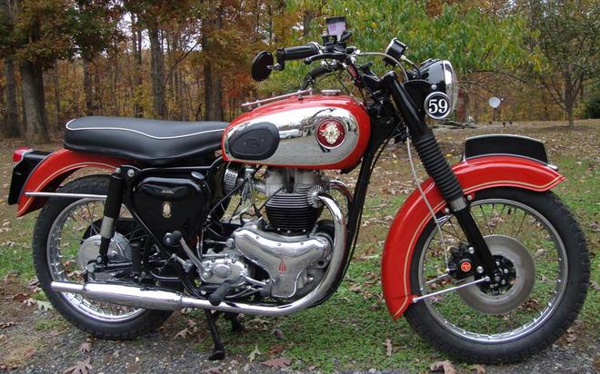1960 BSA Super Rocket A10SR  with Electric Starter rcycle.com