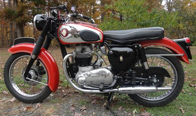 1960 BSA Super Rocket A10SR with Electric Start by rcycle.com