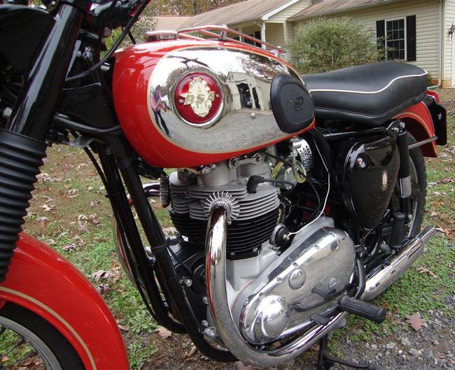 1960 BSA Super Rocket A10SR with Electric Start by rcycle.com