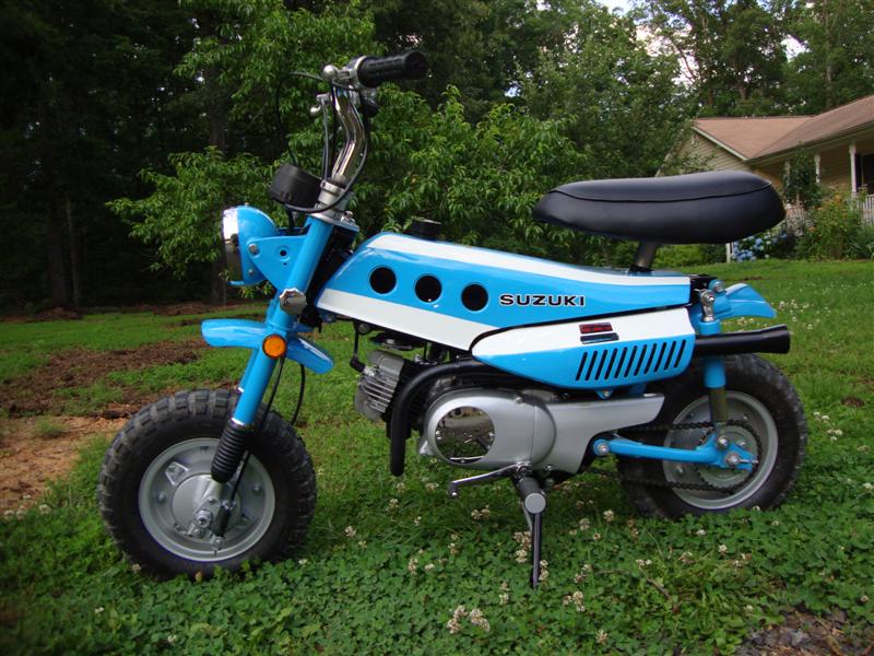 1972 Suzuki Trailhopper MT50 2-stroke by rcycle.com