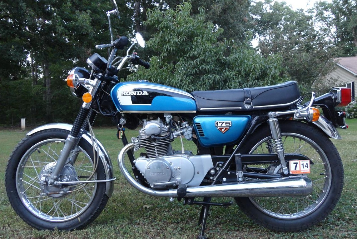 1973 Honda CB175 K7 by rcycle.com